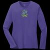 Women's Long Sleeve Core Cotton Tee Thumbnail