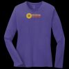 Women's Long Sleeve Core Cotton Tee Thumbnail