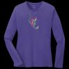 Women's Long Sleeve Core Cotton Tee Thumbnail