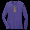 Women's Long Sleeve Core Cotton Tee Thumbnail