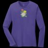 Women's Long Sleeve Core Cotton Tee Thumbnail