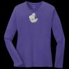 Women's Long Sleeve Core Cotton Tee Thumbnail