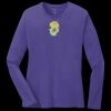 Women's Long Sleeve Core Cotton Tee Thumbnail