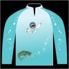 Bass-Blu  Fishing Jersey Thumbnail
