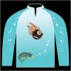 Bass-Blu  Fishing Jersey Thumbnail