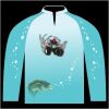 Bass-Blu  Fishing Jersey Thumbnail