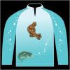 Bass-Blu  Fishing Jersey Thumbnail