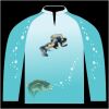 Bass-Blu  Fishing Jersey Thumbnail