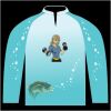 Bass-Blu  Fishing Jersey Thumbnail