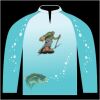 Bass-Blu  Fishing Jersey Thumbnail