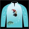 Bass-Blu  Fishing Jersey Thumbnail