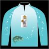 Bass-Blu  Fishing Jersey Thumbnail