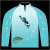 Bass-Blu  Fishing Jersey Thumbnail