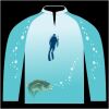 Bass-Blu  Fishing Jersey Thumbnail