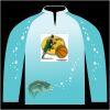 Bass-Blu  Fishing Jersey Thumbnail