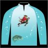 Bass-Blu  Fishing Jersey Thumbnail