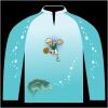 Bass-Blu  Fishing Jersey Thumbnail