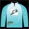 Bass-Blu  Fishing Jersey Thumbnail