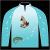 Bass-Blu  Fishing Jersey Thumbnail