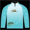 Bass-Blu  Fishing Jersey Thumbnail