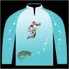 Bass-Blu  Fishing Jersey Thumbnail