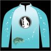 Bass-Blu  Fishing Jersey Thumbnail