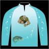 Bass-Blu  Fishing Jersey Thumbnail