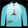 Bass-Blu  Fishing Jersey Thumbnail