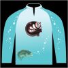Bass-Blu  Fishing Jersey Thumbnail