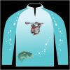 Bass-Blu  Fishing Jersey Thumbnail