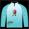 Bass-Blu  Fishing Jersey Thumbnail