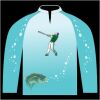 Bass-Blu  Fishing Jersey Thumbnail