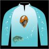 Bass-Blu  Fishing Jersey Thumbnail