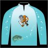 Bass-Blu  Fishing Jersey Thumbnail