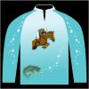 Bass-Blu  Fishing Jersey Thumbnail