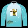 Bass-Blu  Fishing Jersey Thumbnail