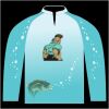 Bass-Blu  Fishing Jersey Thumbnail