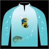 Bass-Blu  Fishing Jersey Thumbnail