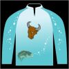 Bass-Blu  Fishing Jersey Thumbnail