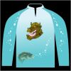 Bass-Blu  Fishing Jersey Thumbnail