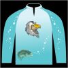 Bass-Blu  Fishing Jersey Thumbnail