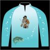 Bass-Blu  Fishing Jersey Thumbnail