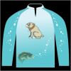 Bass-Blu  Fishing Jersey Thumbnail