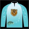 Bass-Blu  Fishing Jersey Thumbnail