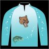 Bass-Blu  Fishing Jersey Thumbnail