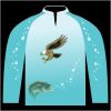 Bass-Blu  Fishing Jersey Thumbnail