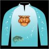 Bass-Blu  Fishing Jersey Thumbnail