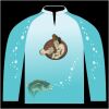 Bass-Blu  Fishing Jersey Thumbnail