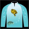 Bass-Blu  Fishing Jersey Thumbnail