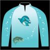 Bass-Blu  Fishing Jersey Thumbnail